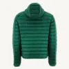 Chaqueta con capucha Jott de plumas pato Hombre NICO BASIC PF23MDOW01 - 249 VERT FONCE Justoverthetop verde oscuro