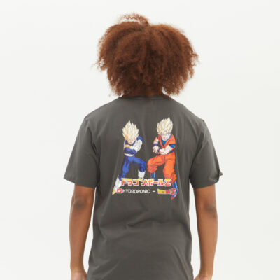 Camiseta HYDROPONIC Niño manga corta DB506Y-01 DBZ SAIYAN charcoal-gris