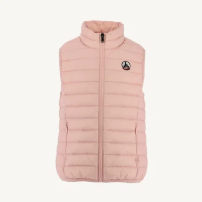 Chaleco infantil Jott de plumas pato Niño/niña Zoe BÁSICO 472 peach pink Justoverthetop rosa melocotón