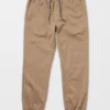 Pantalón chándal VOLCOM hombre FRICKIN SLIM JOGGER - KHAKI Ref. A1212307 beige puño