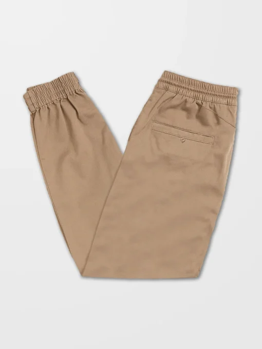 Pantalón chándal VOLCOM hombre FRICKIN SLIM JOGGER - KHAKI Ref. A1212307 beige puño