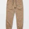 Pantalón chándal VOLCOM hombre FRICKIN SLIM JOGGER - KHAKI Ref. A1212307 beige puño