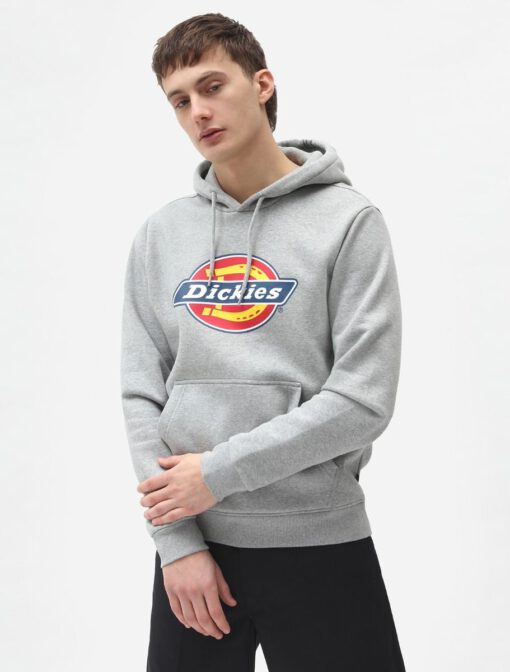 Sudadera DICKIES hombre con capucha suave Icon Logo Hoodie Ref. DK0A4XCBGYM1 gris