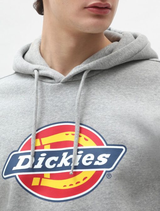 Sudadera DICKIES hombre con capucha suave Icon Logo Hoodie Ref. DK0A4XCBGYM1 gris