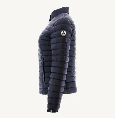 Chaqueta cazadora motera Jott NINA de plumas pato Mujer FW23WDOW12 NINA-104 NAVY marino