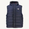 Chaleco sin mangas Jott de plumas pato UNISEX MICHAEL PF23MDOW16 -104 NAVY -azul marino