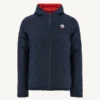 Chaqueta Jott BERGEN de plumas Hombre reversible con capucha FW22MJAC11 BERGEN 189-MARINE/ ROUGE