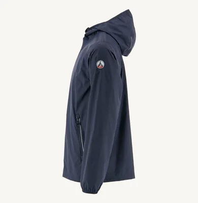 Chaqueta Jott hombre con capucha SS23MJAC13 MANILLE Justoverthetop 104-NAVY Marino