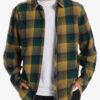 Camisa BILLABONG de Manga Larga franela Hombre Coastline Flannel Ref. ABYWT00247 Cuadros amarillos y azules