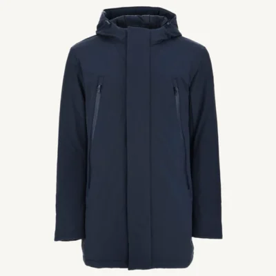 Chaqueta JOTT capucha de plumas Hombre ICEBERG FW22MJAC21 - 104-navy GRAN FRÍO Justoverthetop azul marino