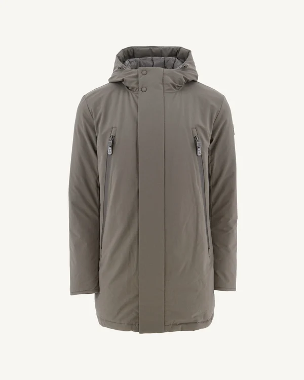 Plumifero impermeable hombre top
