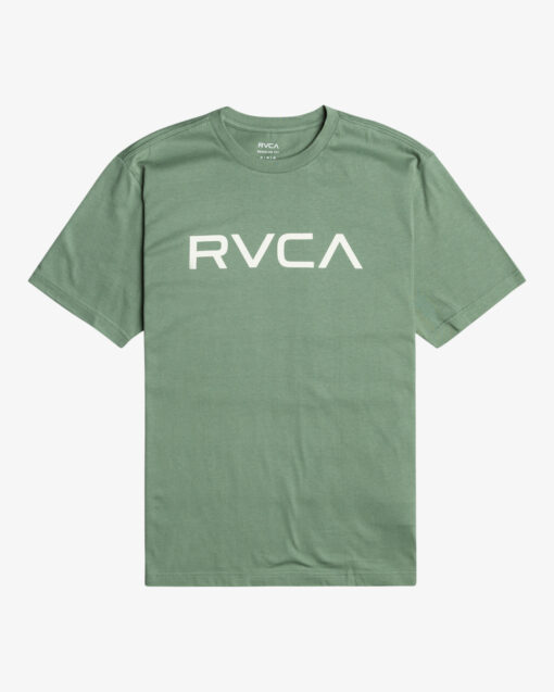 Camiseta RVCA Hombre manga corta EVYZT00157 BIG RVCA SS TEE (GNBO) Color verde