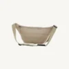 Riñonera Jott DENA de plumas Chica FW23UBEB10 804 SAC SHOPPING BASIC -color beige