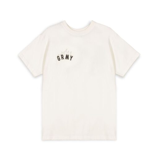 Camiseta GRIMEY manga corta unisex GA690-FW23LES COLONIES REGULAR TEE - WHITE |Blanco roto