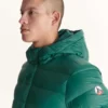 Chaqueta Jott JORGE de plumas pato Hombre con capucha SS23MDOW10 - 249 DARK GREEN Justoverthetop VERDE