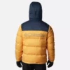 Chaqueta de esquí de plumón Iceline Ridge para hombre ref-1864272756 color azul marino y mostaza