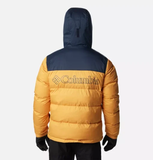 Chaqueta de esquí de plumón Iceline Ridge para hombre ref-1864272756 color azul marino y mostaza