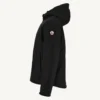 Chaqueta Jott de hombre ARCTIC de plumas y con capucha FW23MJAC20-color 999 BLACK/ Negro