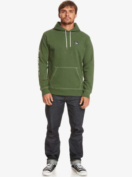 Sudadera Quiksilver Hombre con capucha THE ORIGINAL HOOD ref. EQYFT04794 (gsgo) verde botella