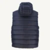 Chaleco sin mangas Jott de plumas pato UNISEX MICHAEL PF23MDOW16 -104 NAVY -azul marino