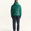 Chaqueta Jott JORGE de plumas pato Hombre con capucha SS23MDOW10 - 249 DARK GREEN Justoverthetop VERDE