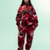 PANTALON CHANDAL GRIMEY GRTS246-FW23 ALL OVER PRINT TUSKER TEMPLE - RED| FW2 camuflaje rojo