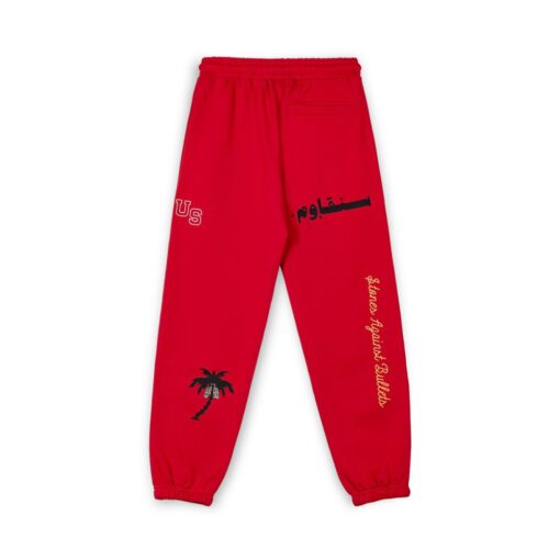 PANTALON CHANDAL GRIMEY GRTS245-FW23 NABLUS sweatpants - DARK RED |rojo