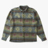 Camisa BILLABONG de Manga Larga Offshore Jacquard Flannel para Hombre ref-ABYWT00249 (sag) estampada verde