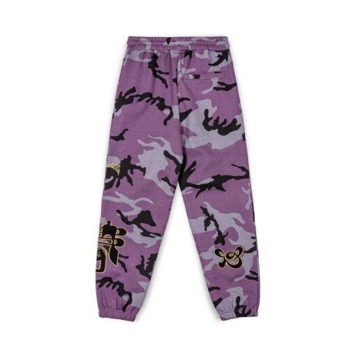 PANTALON CHANDAL GRIMEY GRTS246-FW23 ALL OVER PRINT TUSKER TEMPLE - PURPLE | FW2 camuflaje violeta