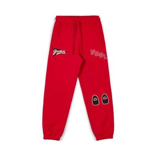 PANTALON CHANDAL GRIMEY GRTS245-FW23 NABLUS sweatpants - DARK RED |rojo