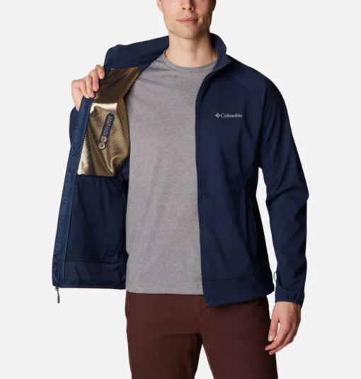 Chaqueta COLUMBIA para hombre con cremallera softshell Canyon Meadows™ REF.2008203464 azul marino