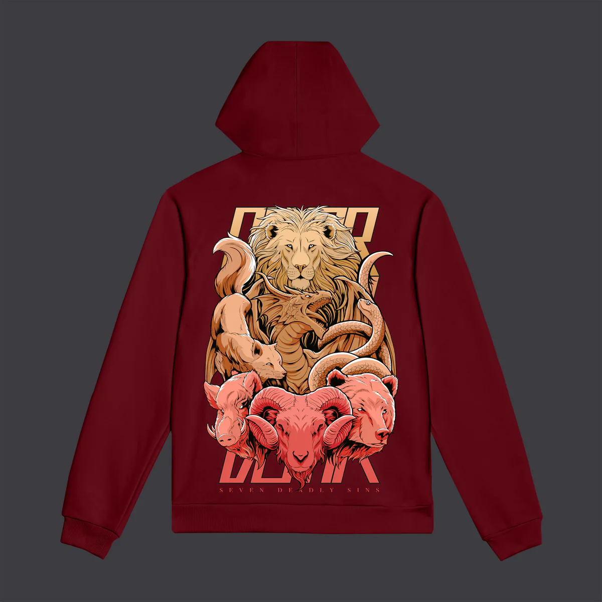 Sudaderas de los siete pecados hotsell capitales