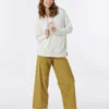 Sudadera RIP CURL Mujer con capucha bordada MIKROS FLEECE Ref. 03CWFL Beige