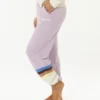 Pantalón de Chándal RIP CURL deporte para mujer SURF REVIVAL TRACK PANT-Lilac Ref. 023WPA Lila