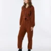 Mono largo RIP CURL manga larga para mujer COMBI SEARCHER Ref. 035WDR -dark brow -marrón
