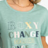 Camiseta ROXY manga corta para Mujer OCEAN AFTER (bhb0) Ref:ERJZT05591-verde