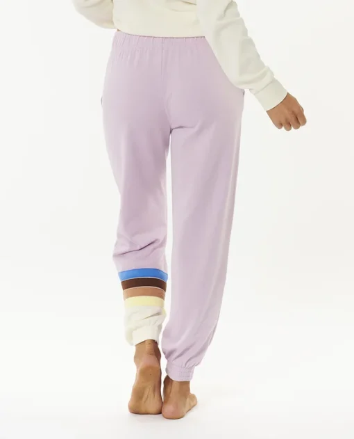 Pantalón de Chándal RIP CURL deporte para mujer SURF REVIVAL TRACK PANT-Lilac Ref. 023WPA Lila