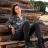 Botas altas ROXY con cordones de cuero sintético Aldean para Mujer Black (blk) Ref. ARJB700636 negro