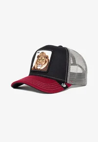 Gorra Animales GOORIN BROS CIRCWOOL OF LIFE TRUCKER BLACK ref 101-0755 KING león