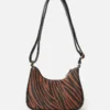 Bolso RIP CURL bandolera pequeño para mujer SUN TRIBE CROSSBODY Ref. 01DWSB (brown) color negro y marrón