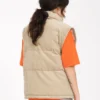 Chaqueta chaleco VOLCOM de pana para mujer CORD´N PUFF ref-B1732300 (kha) Beige