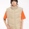 Chaqueta chaleco VOLCOM de pana para mujer CORD´N PUFF ref-B1732300 (kha) Beige