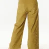 Pantalón RIP CURL de pana para Mujer STEVIE CORD PANT Ref. 002WPA Khaki
