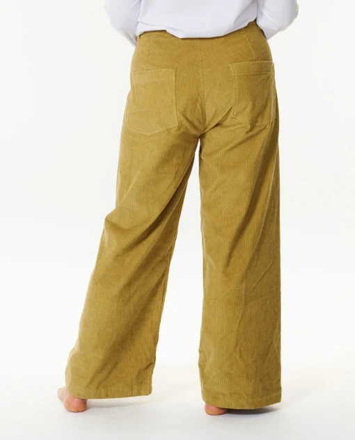 Pantalón RIP CURL de pana para Mujer STEVIE CORD PANT Ref. 002WPA Khaki