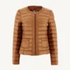 Chaqueta Jott de plumas pato Mujer DOUDA  SS23WDOW17 811 CARAMEL Justoverthetop Color CAMEL