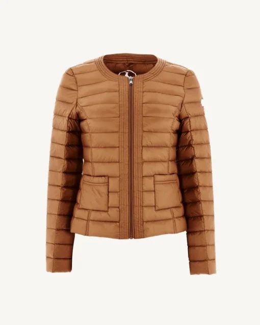 Chaqueta Jott de plumas pato Mujer DOUDA  SS23WDOW17 811 CARAMEL Justoverthetop Color CAMEL