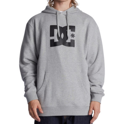 Sudadera DC SHOES Hombre con capucha DC STAR (knfh) REF-ADYSF03099 gris claro