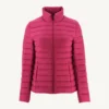 Chaqueta Jott de plumas pato sin capucha Mujer 331-CHERRY PINK CHA BASIC Justoverthetop Color ROSA CEREZA