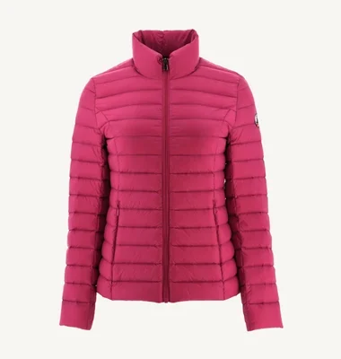 Chaqueta Jott de plumas pato sin capucha Mujer 331-CHERRY PINK CHA BASIC Justoverthetop Color ROSA CEREZA