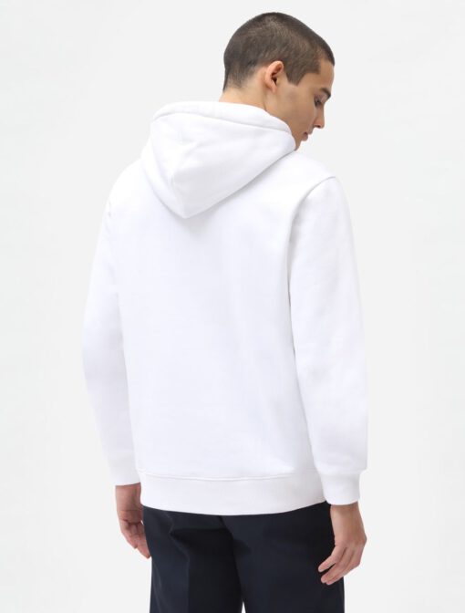 Sudadera DICKIES hombre con capucha suave Icon Logo Hoodie Ref. DK0A4XCBWHX1 blanca